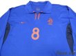 Photo3: Netherlands Euro 2000 Away Long Sleeve Shirt #8 Davids (3)