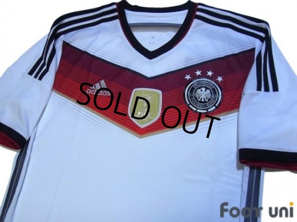 Photo3: Germany 2014 Home Shirt FIFA World Champions Patch/Badge (3)