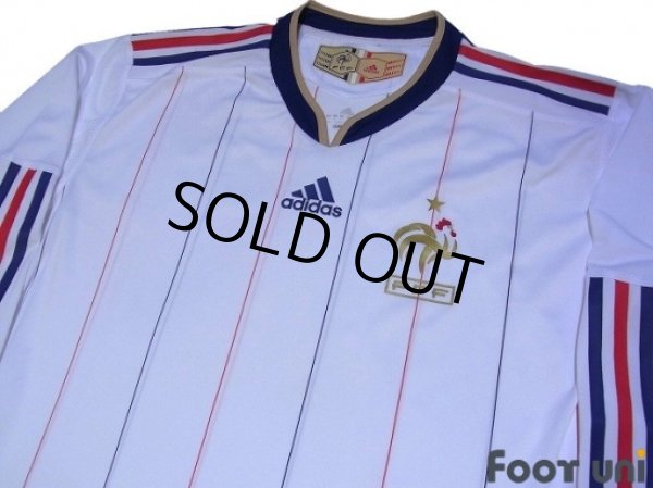 Photo3: France 2010 Away Authentic Long Sleeve Shirt (3)