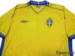 Photo3: Sweden Euro 2004 Home Shirt (3)