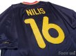 Photo3: Belgium 2000 Away Shirt #16 Nilis (3)