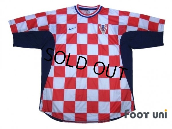 Photo1: Croatia 2000 Home Shirt (1)