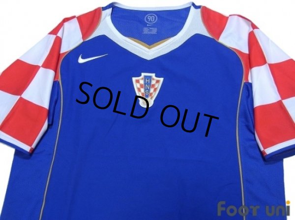 Photo3: Croatia Euro 2004 Away Shirt (3)