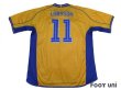 Photo2: Sweden Euro 2004 Home Shirt #11 Larsson (2)