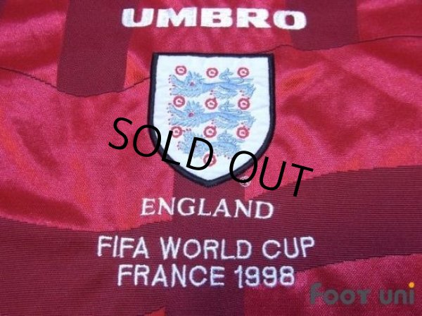 Photo5: England 1998 Away Shrit (5)