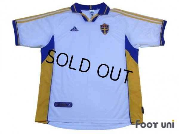 Photo1: Sweden 2000 Away Shirt (1)