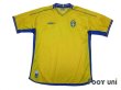 Photo1: Sweden Euro 2004 Home Shirt (1)