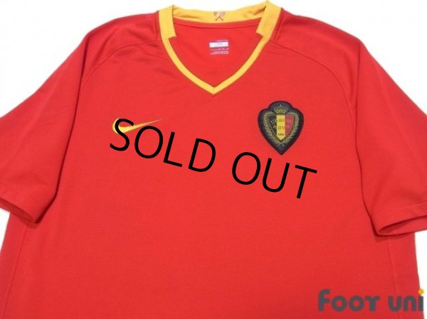 Photo3: Belgium 2008 Home Shirt (3)
