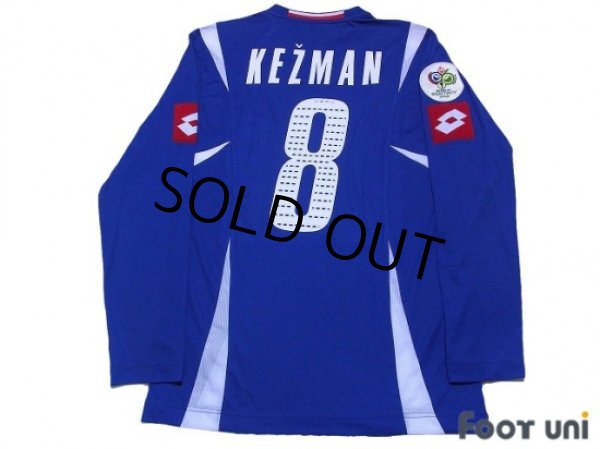 Photo2: Serbia Montenegro 2006 Home Authentic Long Sleeve Shirt #8 kezman w/tags (2)