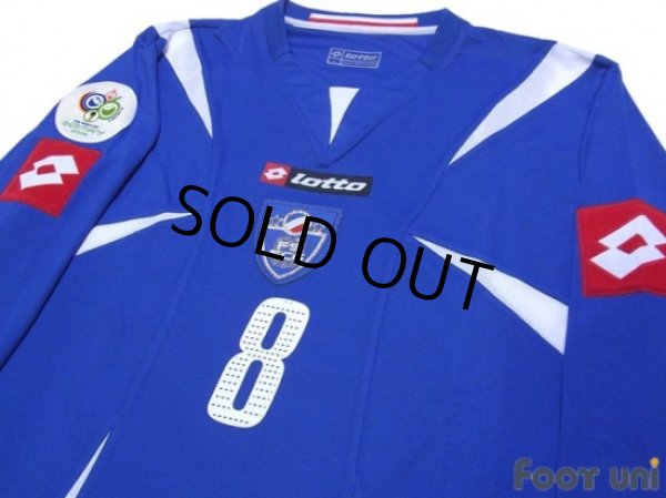Photo3: Serbia Montenegro 2006 Home Authentic Long Sleeve Shirt #8 kezman w/tags (3)
