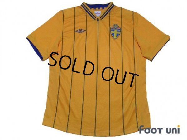 Photo1: Sweden Euro 2012 Home Shirt (1)