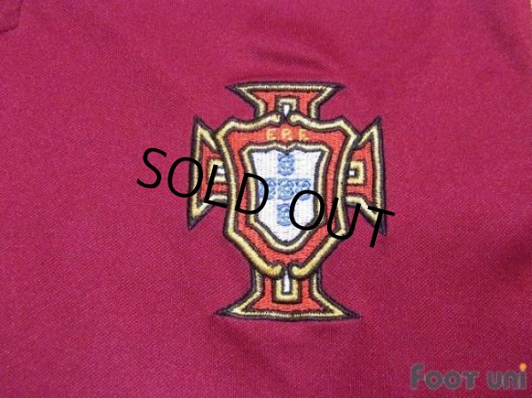 Photo5: Portugal 1998 Home Reprint Shirt (5)