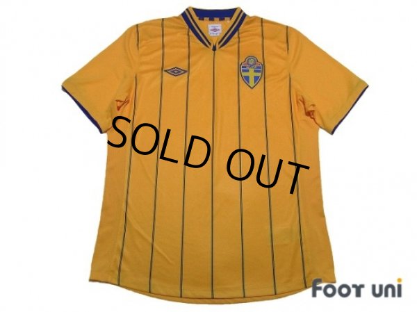 Photo1: Sweden Euro 2012 Home Shirt (1)