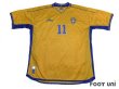 Photo1: Sweden Euro 2004 Home Shirt #11 Larsson (1)