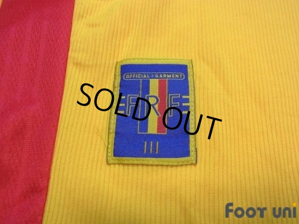 Photo6: Romania Euro 1998 Home Shirt (6)