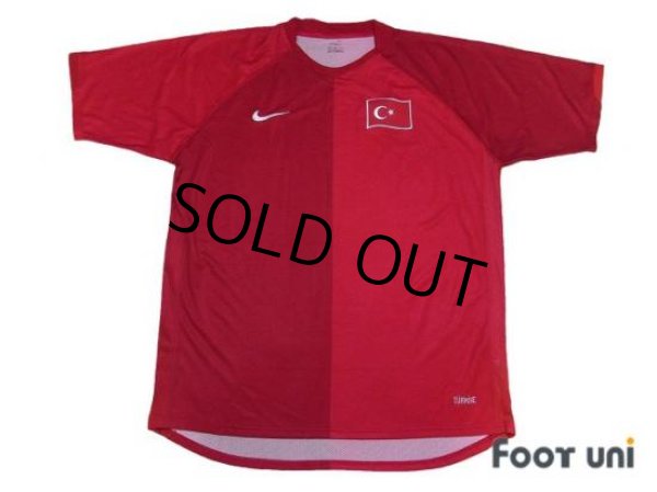 Photo1: Turkey 2006 Home Shirt (1)