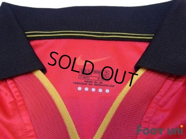 Photo5: Belgium 1999-2000 Home Shirt #7 Wilmots (5)