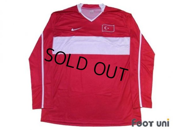 Photo1: Turkey 2008 Home Player Long Sleeve Shirt w/tags (1)