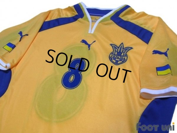 Photo3: Ukraine 2000 Home #8 Shirt (3)