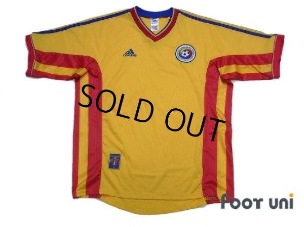 Photo1: Romania Euro 1998 Home Shirt (1)