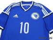 Photo3: Bosnia and Herzegovina 2014 Home Authentic Shirt #10 Osim (3)