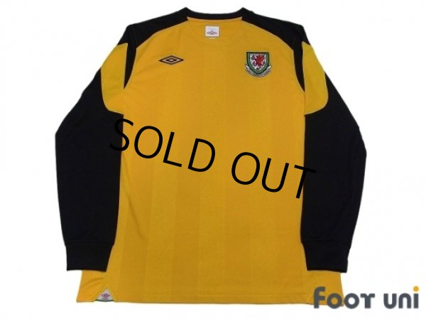 Photo1: Wales 2010 Long Sleeve Shirt GK (1)