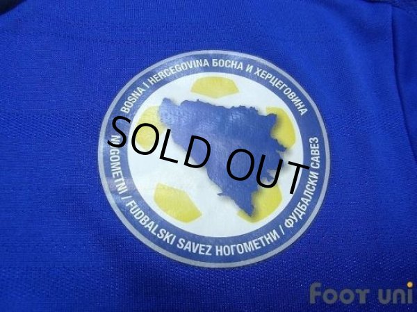 Photo6: Bosnia and Herzegovina 2014 Home Authentic Shirt #10 Osim (6)