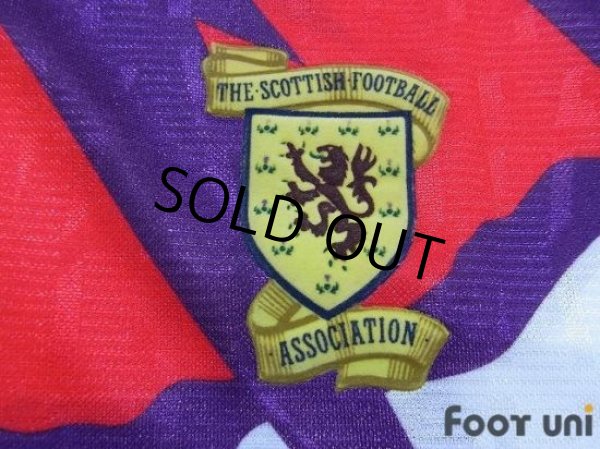 Photo5: Scotland 1992 Away Shirt (5)