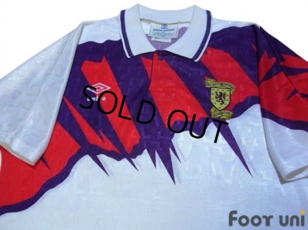 Photo3: Scotland 1992 Away Shirt (3)