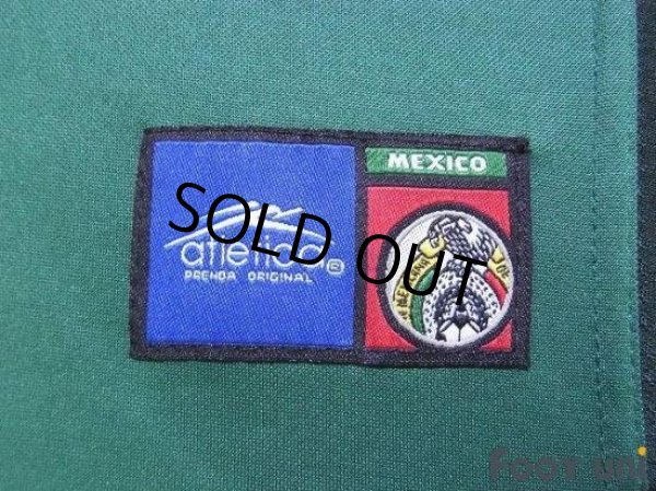 Photo7: Mexico 2002 Home Shirt #4 Marquez (7)