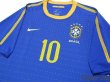 Photo3: Brazil 2010 Away Shirt #10 Kaka (3)