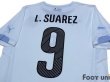 Photo4: Uruguay 2014 Away Shirt #9 L.Suarez (4)