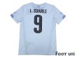 Photo2: Uruguay 2014 Away Shirt #9 L.Suarez (2)