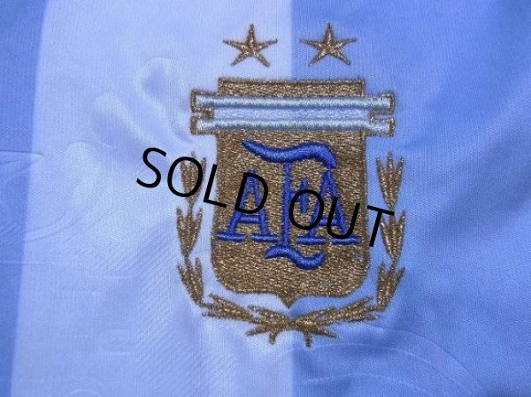 Photo5: Argentina 2008 Home Long Sleeve Shirt (5)