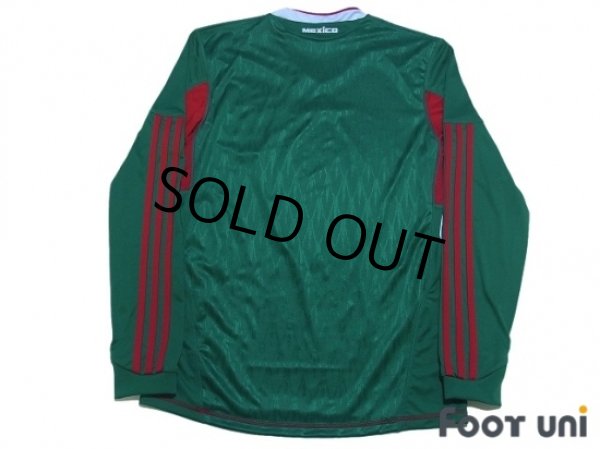 Photo2: Mexico 2010 Home Long Sleeve Shirt w/tags (2)