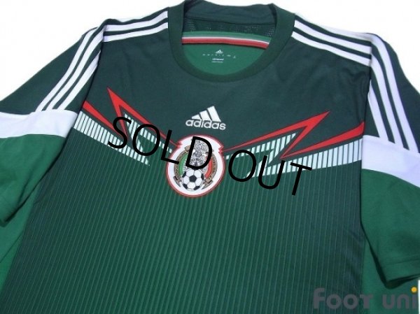 Photo3: Mexico 2014 Home Shirt w/tags (3)