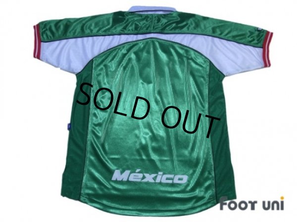 Photo2: Mexico 2000 Home Shirt (2)