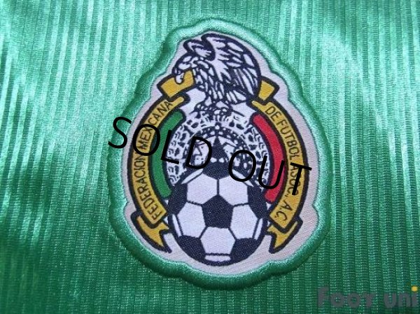 Photo6: Mexico 2000 Home Shirt #4 Marquez (6)