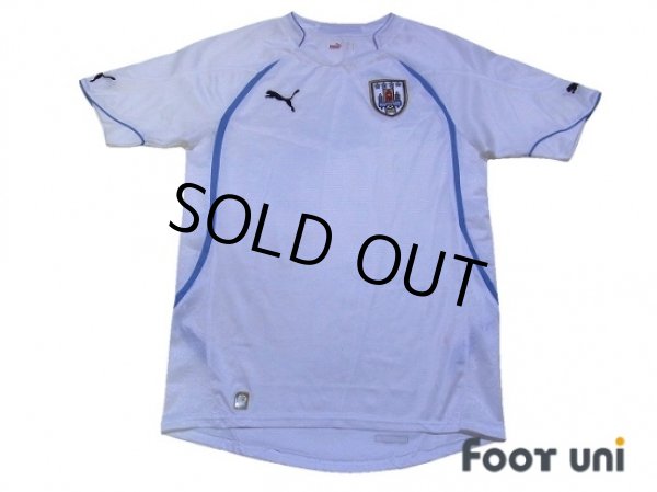 Photo1: Uruguay 2010 Away Shirt (1)