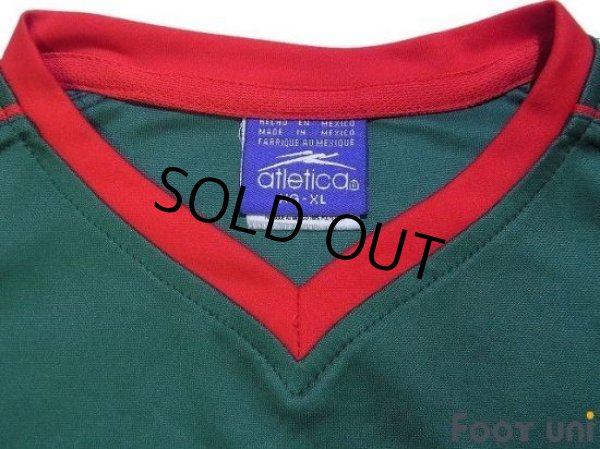 Photo5: Mexico 2002 Home Shirt #4 Marquez (5)