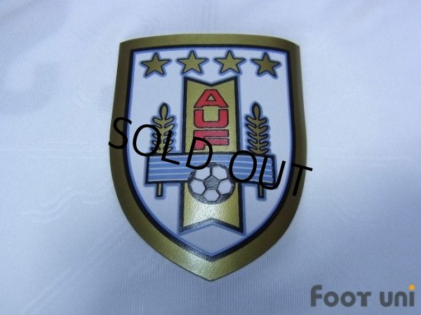 Photo6: Uruguay 2014 Away Shirt #9 L.Suarez (6)