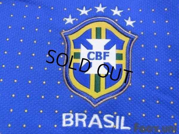 Photo6: Brazil 2010 Away Shirt #10 Kaka (6)