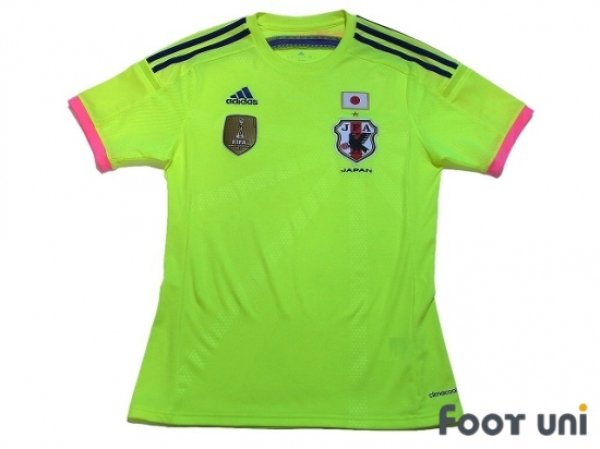 Photo1: Japan Women's Nadeshiko 2014 Away Shirt FIFA World Champions 2011 Patch/Badge (1)