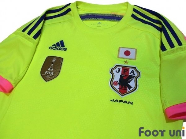 Photo3: Japan Women's Nadeshiko 2014 Away Shirt FIFA World Champions 2011 Patch/Badge (3)