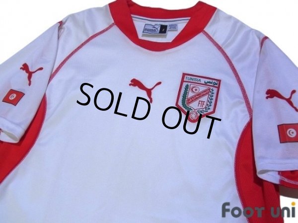 Photo3: Tunisia 2002 Home Shirt (3)