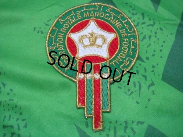 Photo4: Morocco 1995 Home Shirt (4)