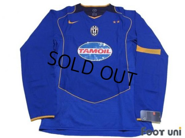 Photo1: Juventus 2004-2005 3RD Authentic Long Sleeve Shirt w/tags (1)