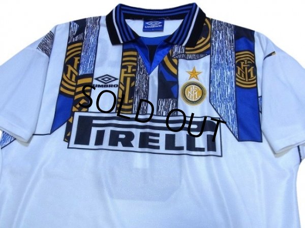 Photo3: Inter Milan 1995-1996 Away Shirt #6 Roberto Carlos (3)