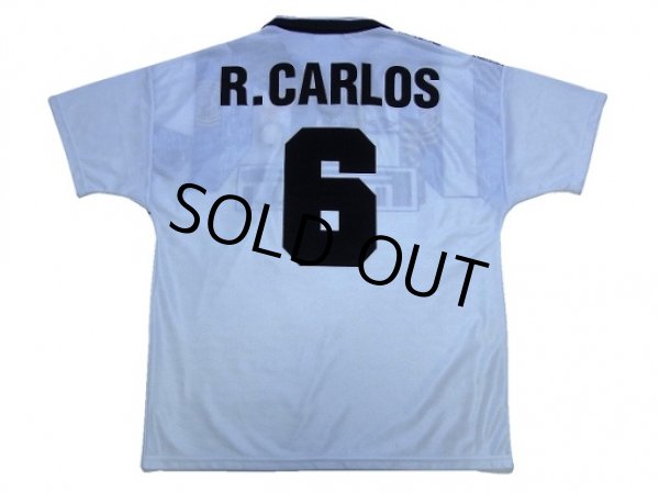 Photo2: Inter Milan 1995-1996 Away Shirt #6 Roberto Carlos (2)