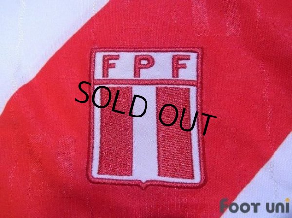 Photo6: Peru 2004-2006 Home Shirt #10 (6)